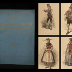 1860 Scandinavia Costumes & Clothing Color Illustrated Fashion Norway Denmark
