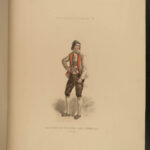 1860 Scandinavia Costumes & Clothing Color Illustrated Fashion Norway Denmark