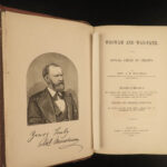 1875 Wigwam and War Path Meacham Modoc War INDIANS Northwest Tribes Illustrated