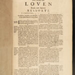 1682 1ed Customs of BRABANT Dutch Netherlands Belgium JB Christyn Antwerp FOLIO