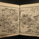 1859 Japanese Samurai Lord Toyotomi Hideyoshi Tokugawa Osaka Castle Illustrated