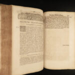 1694 William Cave Scriptorum Church Fathers Bible Literature ENORMOUS FOLIO