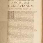 1694 William Cave Scriptorum Church Fathers Bible Literature ENORMOUS FOLIO