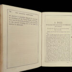 1855 US Documents Constitution Declaration SIGNERS Fugitive Slave Bills Slavery
