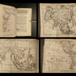 1764 ATLAS MAPS & Voyages Pluche Geography Asia Arabia Greece America Egypt