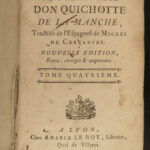 1781 Don Quixote la Mancha Spanish Cervantes Picart Aubin Illustrated French 6v