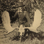 1908 FINE BINDING 1ed Wood & Shore HUNTING Fishing Big Game Ducks Moose Shooting