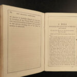 1855 US Documents Constitution Declaration SIGNERS Fugitive Slave Bills Slavery