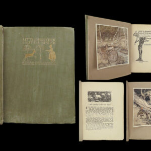 1917 GRIMM Fairy Tales 1st ed Little Brother & Sister Arthur Rackham Illustrated