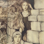1917 GRIMM Fairy Tales 1st ed Little Brother & Sister Arthur Rackham Illustrated