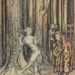 1917 GRIMM Fairy Tales 1st ed Little Brother & Sister Arthur Rackham Illustrated