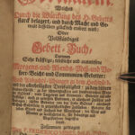 1762 Himmlisches Jerusalem German Prayer Book by Frederic Mibes Gebett-Buch