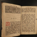 1762 Himmlisches Jerusalem German Prayer Book by Frederic Mibes Gebett-Buch