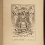 1867 BEAUTIFUL Robert Burns Cotter’s Saturday Night Scottish Poetry Chapman ART