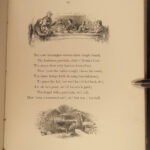 1867 BEAUTIFUL Robert Burns Cotter’s Saturday Night Scottish Poetry Chapman ART