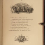 1867 BEAUTIFUL Robert Burns Cotter’s Saturday Night Scottish Poetry Chapman ART