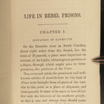 1865 1ed Confederate Rebel Prisons TORTURE Andersonville Civil War Life & Death