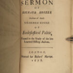1678 1ed Life of Robert Sanderson Izaak Walton LOGIC Principles Isaac Newton