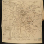 1816 Napoleonic War Narratives MacQueen + Shoberl Folding MAPS Napoleon 2in1