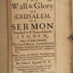 1652 Cromwell London BIBLE Sermons Anglican Presbyterian Puritan Calamy RARE