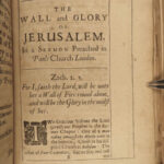 1652 Cromwell London BIBLE Sermons Anglican Presbyterian Puritan Calamy RARE