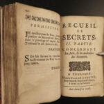 1698 Book of SECRETS Health & Beauty Perfumes Makeup Fashion Arts Medicine RARE