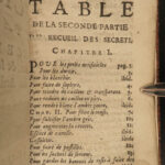 1698 Book of SECRETS Health & Beauty Perfumes Makeup Fashion Arts Medicine RARE