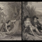 1844 Complete Angler Fishing Hunting Angling Fish Cotton Walton Engravings