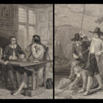 1844 Complete Angler Fishing Hunting Angling Fish Cotton Walton Engravings