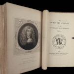 1844 Complete Angler Fishing Hunting Angling Fish Cotton Walton Engravings