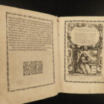 1589 1ed Joachim Fiore Vaticinia Italian Prophecy OCCULT Dragon Monster Esoteric