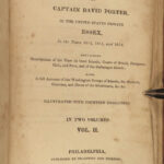 1815 1ed David Porter Journal USS Essex Battle of Valparaiso War of 1812 Plates