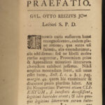 1747 ROME Nieupoort Senate Roman Law Customs Mythology Cicero Latin Utrecht