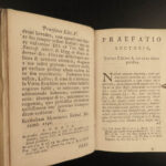 1747 ROME Nieupoort Senate Roman Law Customs Mythology Cicero Latin Utrecht