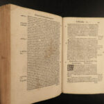 1552 Medieval LAW Gratianus Decretum Catholic Canon Corpus Juris + Mouchy Gloss