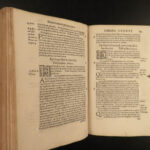 1552 Medieval LAW Gratianus Decretum Catholic Canon Corpus Juris + Mouchy Gloss