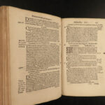 1552 Medieval LAW Gratianus Decretum Catholic Canon Corpus Juris + Mouchy Gloss