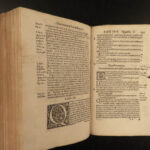 1552 Medieval LAW Gratianus Decretum Catholic Canon Corpus Juris + Mouchy Gloss