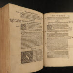 1552 Medieval LAW Gratianus Decretum Catholic Canon Corpus Juris + Mouchy Gloss