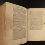 1552 Medieval LAW Gratianus Decretum Catholic Canon Corpus Juris + Mouchy Gloss