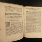 1585 1ed Privileges of Catholic Clerics Rodano Tractatus de Spoils Church LAW