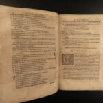 1585 1ed Privileges of Catholic Clerics Rodano Tractatus de Spoils Church LAW