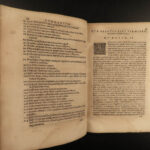 1585 1ed Privileges of Catholic Clerics Rodano Tractatus de Spoils Church LAW