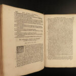 1585 1ed Privileges of Catholic Clerics Rodano Tractatus de Spoils Church LAW