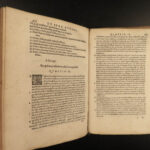 1585 1ed Privileges of Catholic Clerics Rodano Tractatus de Spoils Church LAW