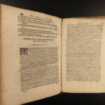 1585 1ed Privileges of Catholic Clerics Rodano Tractatus de Spoils Church LAW