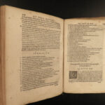 1585 1ed Privileges of Catholic Clerics Rodano Tractatus de Spoils Church LAW
