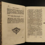 1757 BEAUTIFUL Book of Hours Blessed Virgin Mary Catholic Liturgy Bible Prayer