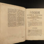 1681 1ed Life of Jesuit Saint Francis de Borgia Society Jesus Ignatius Bartoli