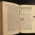 1694 1st ed Life Louis of Bourbon Prince of Conde Huguenot v Catholic France 2v